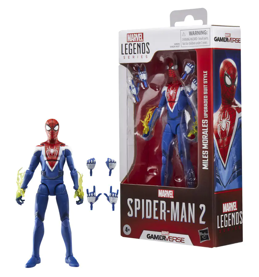 Marvel Legends Spider-Man 2 Miles Morales Ulepszony Strój figurka 15 cm zdjęcie produktu