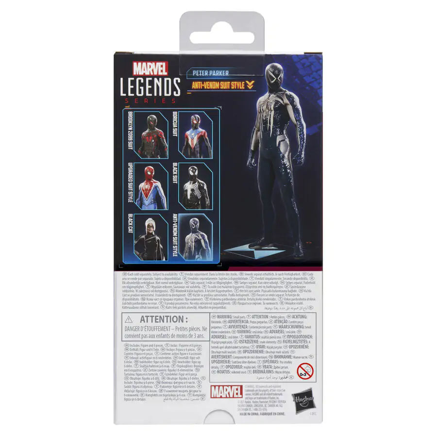 Marvel Legends Spider-Man 2 Peter Parker Anti-Venom Suit Style figurka 15 cm zdjęcie produktu