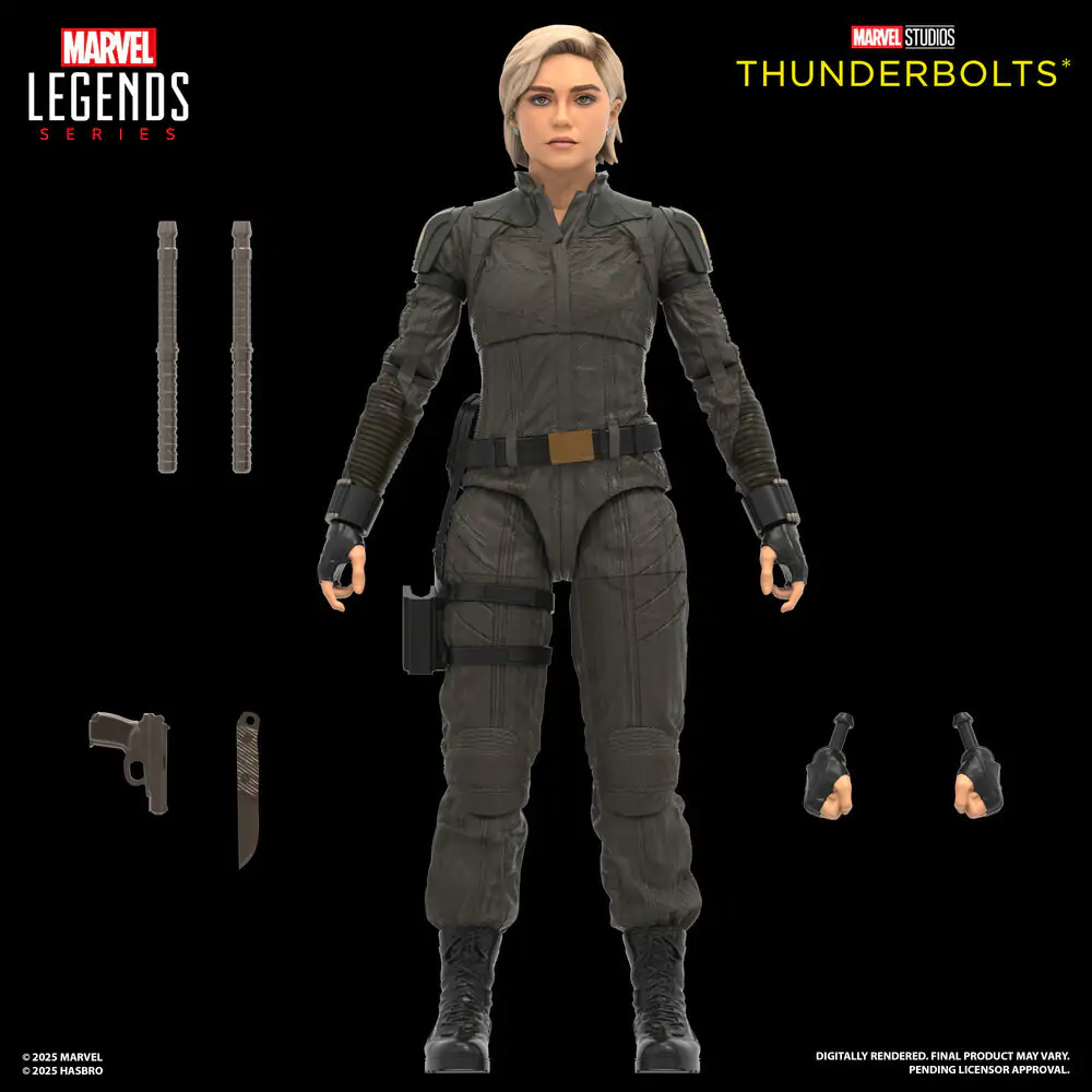 Marvel Legends Thunderbolts Yelena Belova i Red Guardian zestaw 2 figurek zdjęcie produktu