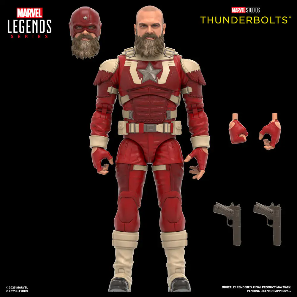 Marvel Legends Thunderbolts Yelena Belova i Red Guardian zestaw 2 figurek zdjęcie produktu