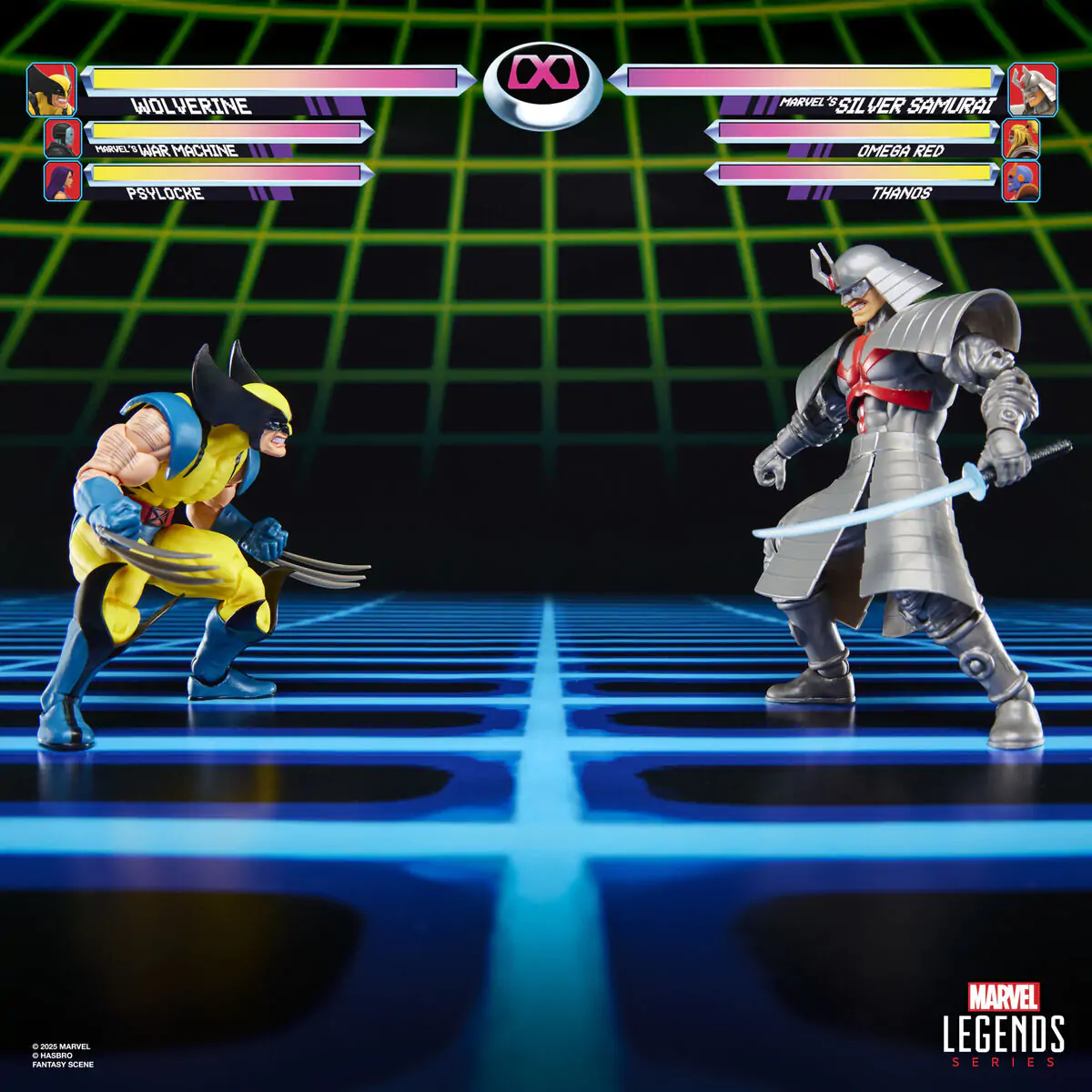 Marvel Legends Wolverine & Silver Samurai Gameverse pack 2 figurki 15 cm zdjęcie produktu