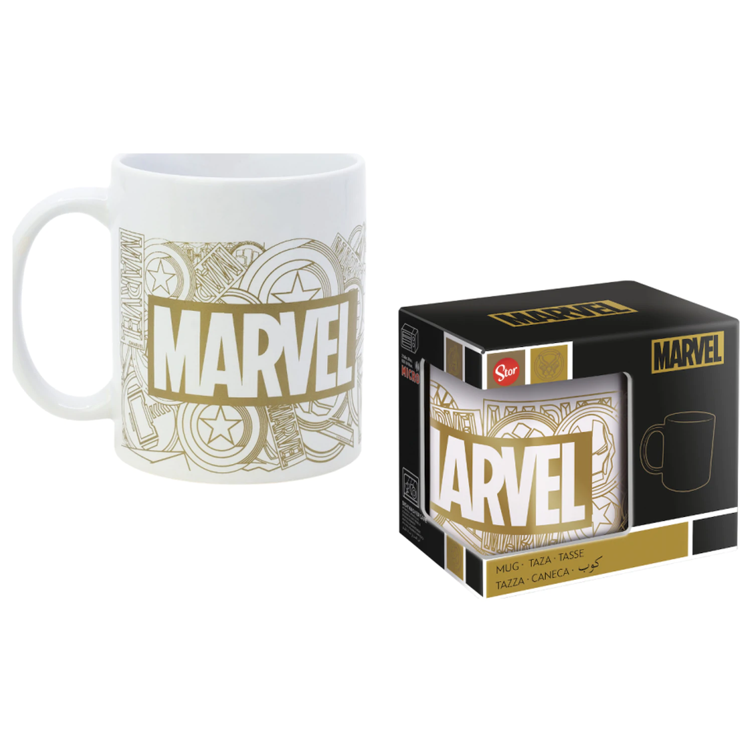 Kubek ceramiczny Marvel Logo 325ml zdjęcie produktu