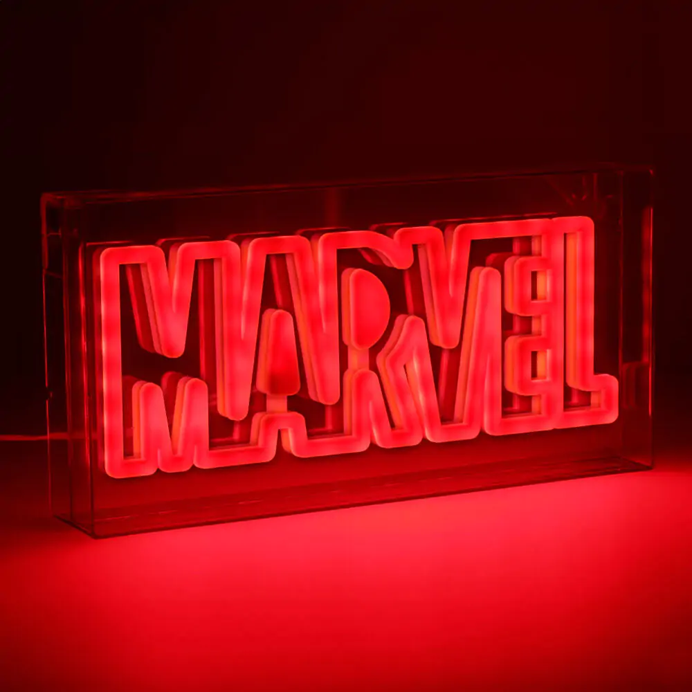 Lampa LED z logo Marvela zdjęcie produktu