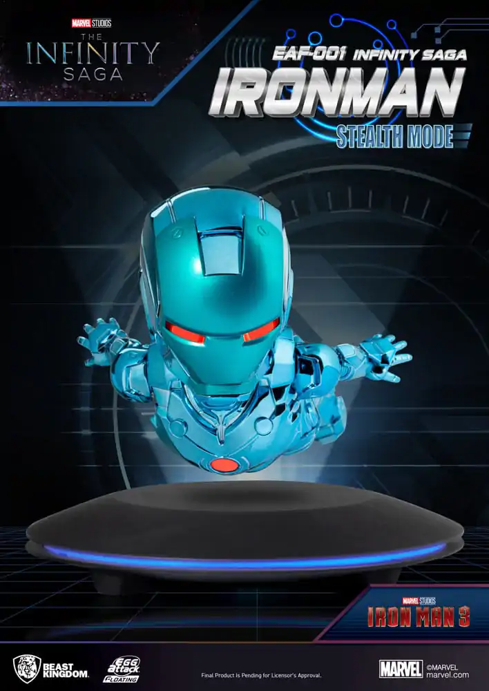 Marvel Mini Egg Attack Figurki unoszące się The Infinity Saga Ironman Stealth Mode 16 cm zdjęcie produktu