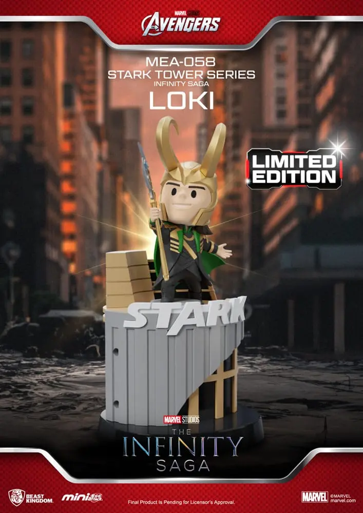 Marvel Mini Egg Attack Figures The Infinity Saga Stark Tower series Tony Stark & Mark VII suit pod mod 12 cm – Figurki zdjęcie produktu