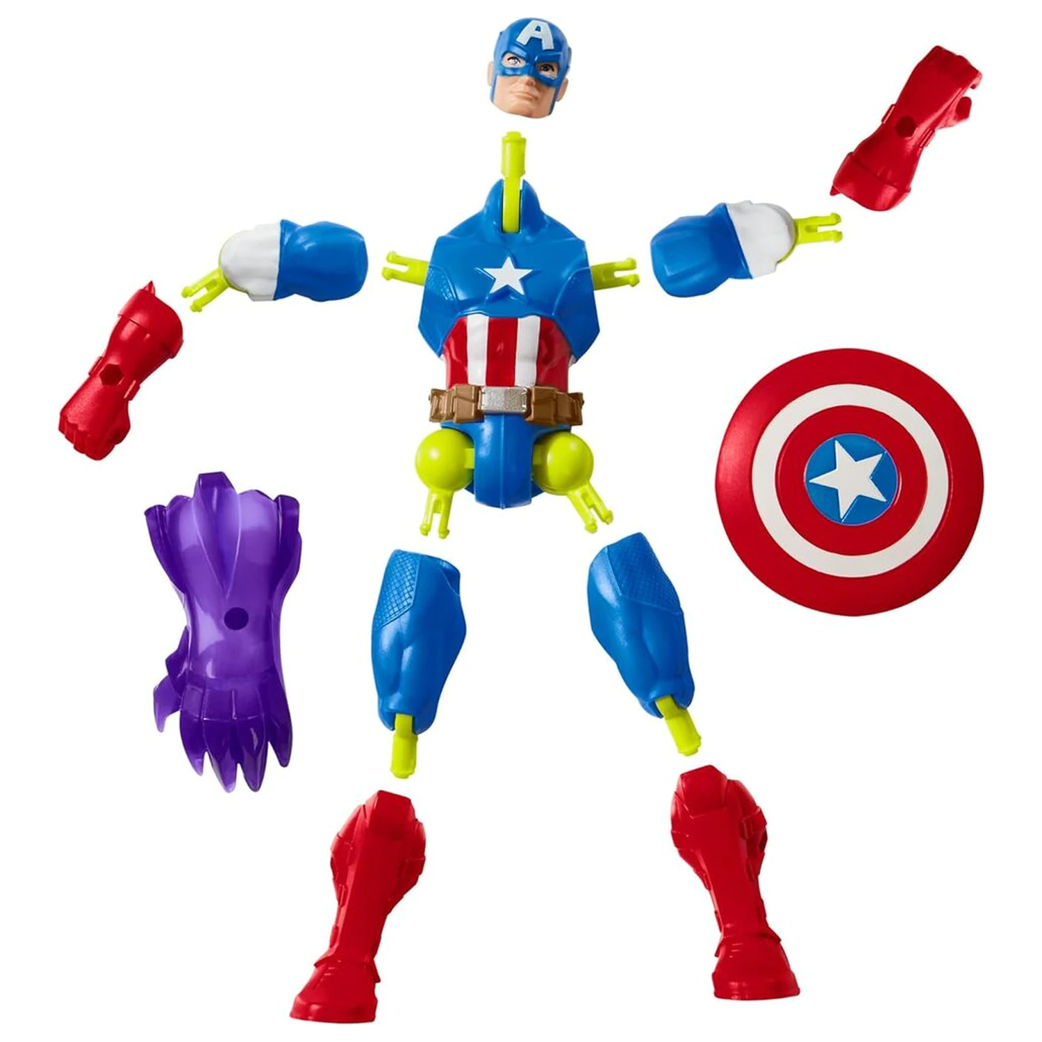 Marvel Mix Mashers figurka Captain America 12 cm zdjęcie produktu