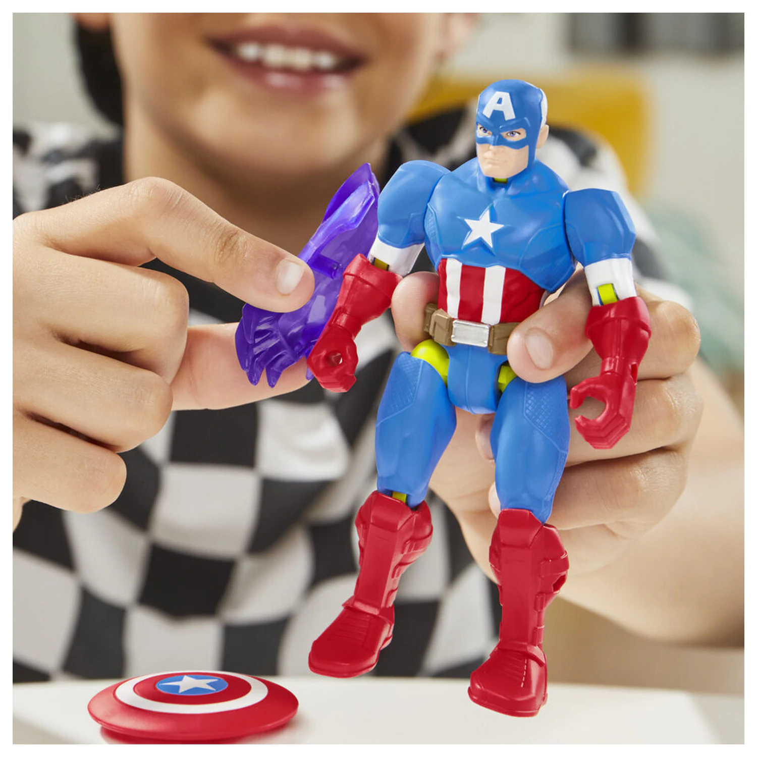 Marvel Mix Mashers figurka Captain America 12 cm zdjęcie produktu