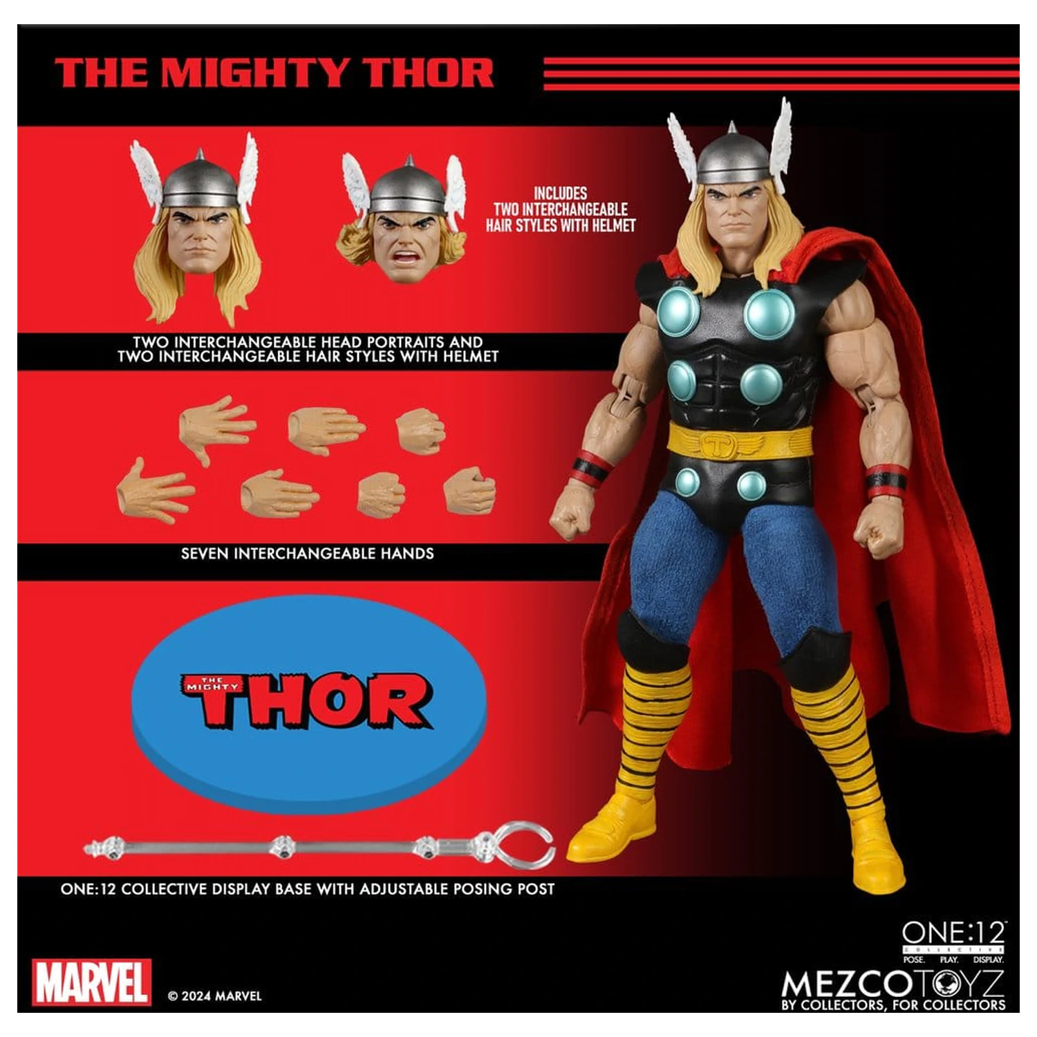 Marvel One:12 Collective Figurka Akcji 1/12 The Mighty Thor 17 cm zdjęcie produktu