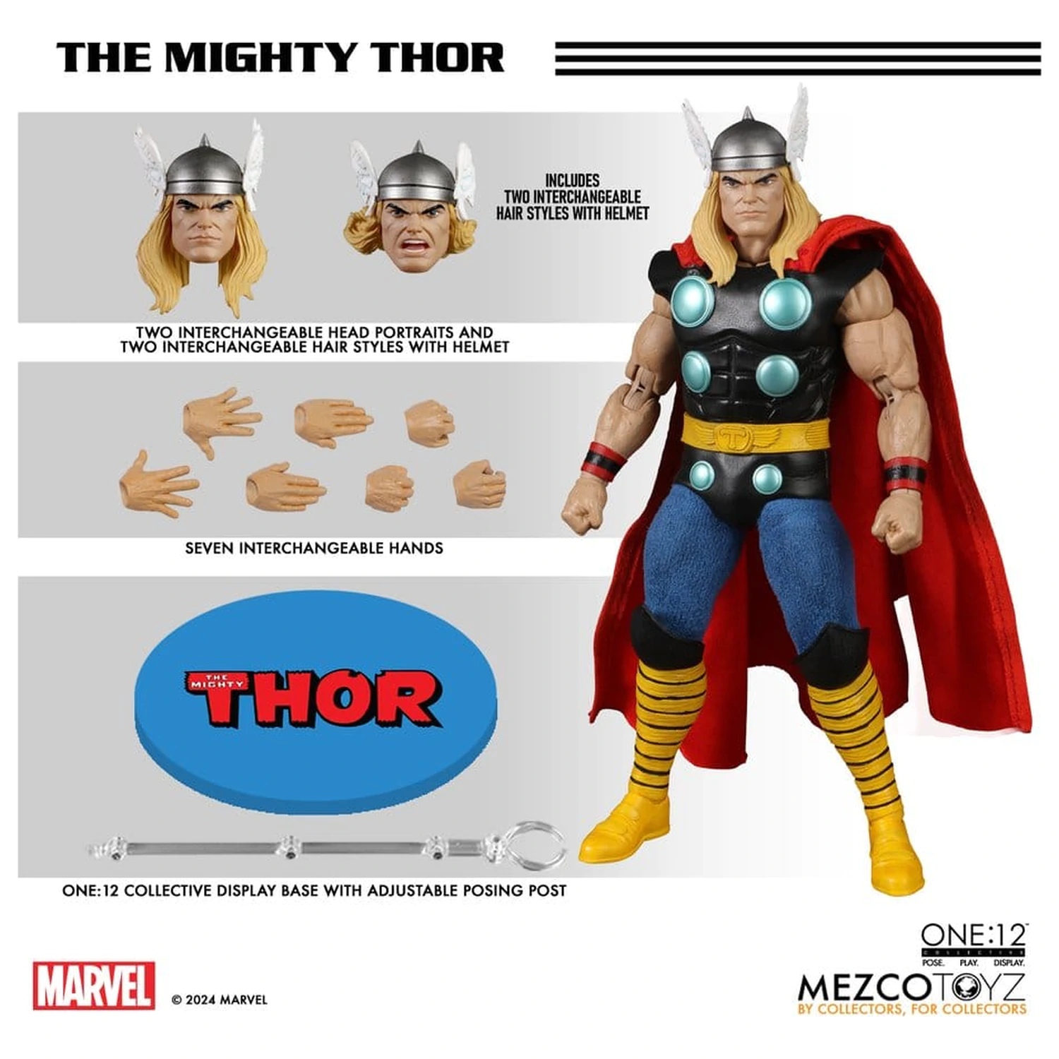 Marvel One:12 Collective Figurka Akcji 1/12 The Mighty Thor 17 cm zdjęcie produktu