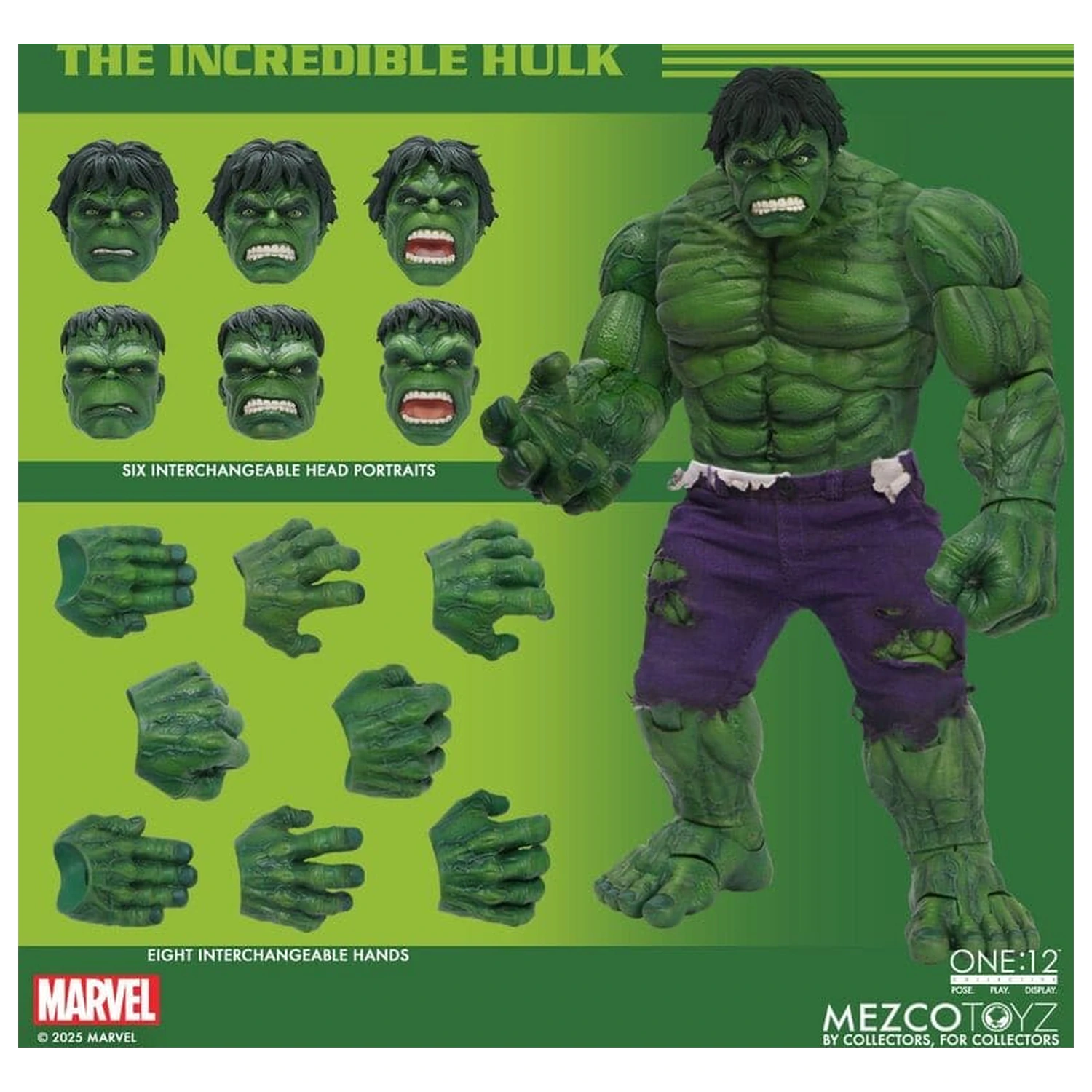 Marvel One:12 Collective Action Figure 1/12 Hulk 19 cm zdjęcie produktu