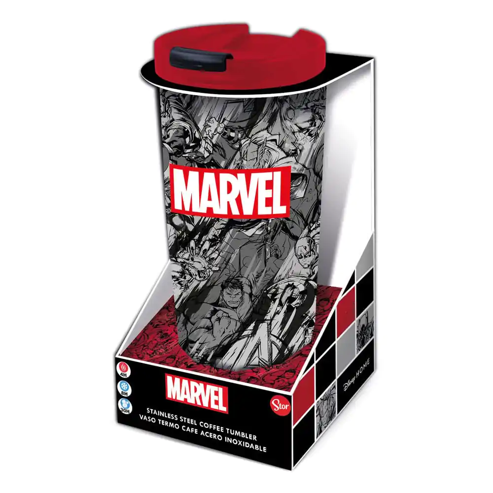 Marvel Stalowy kubek termiczny Marvel Pattern zdjęcie produktu