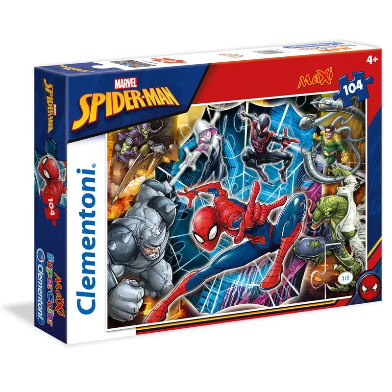 Marvel Spiderman Maxi puzzle 104 elementy zdjęcie produktu