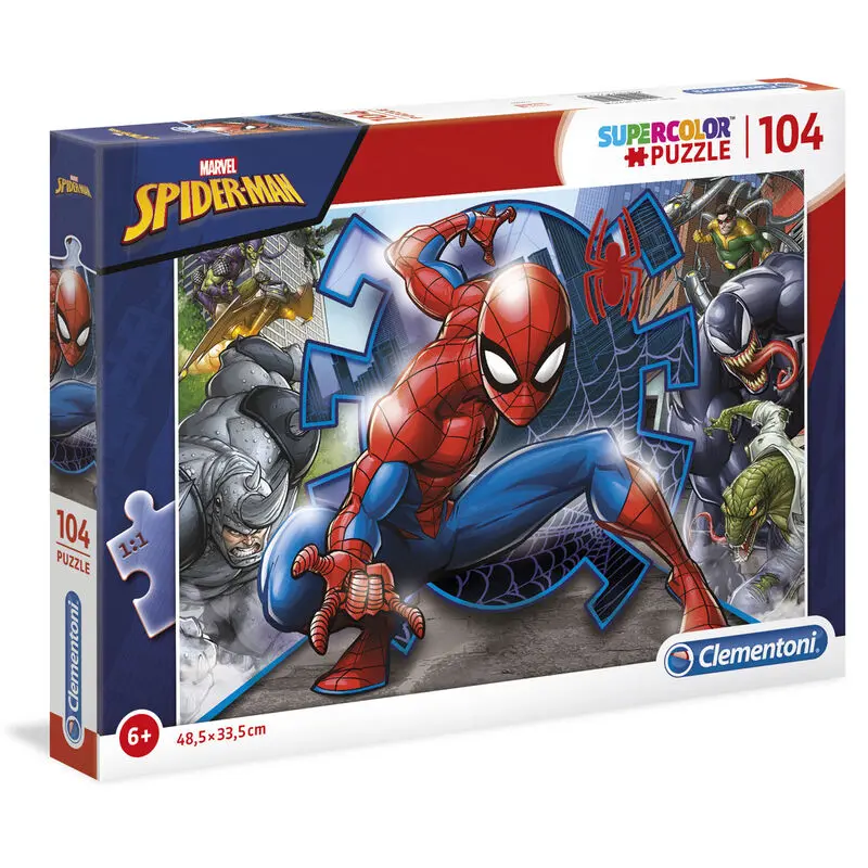 Puzzle Marvel Spiderman 104 el. zdjęcie produktu