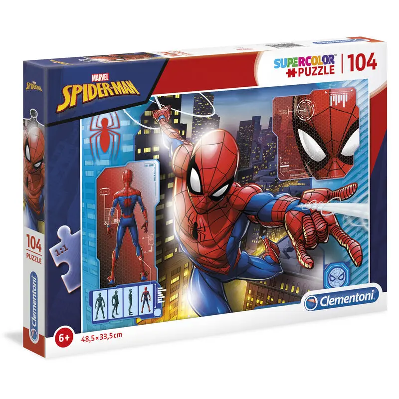 Puzzle Marvel Spiderman 104 elementy zdjęcie produktu