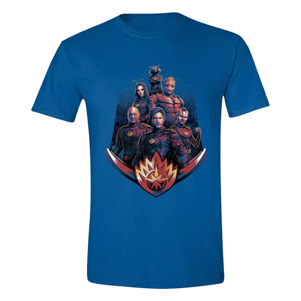 Marvel T-Shirt Strażnicy Galaktyki vol. 3 Postarzana Poza Grupowa zdjęcie produktu