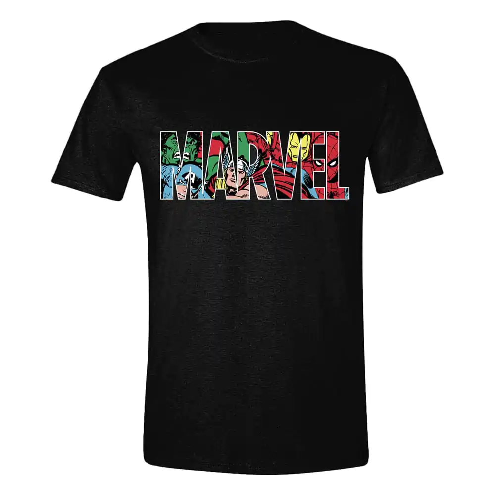 Marvel T-Shirt Logo Wypełnienie Postaci zdjęcie produktu