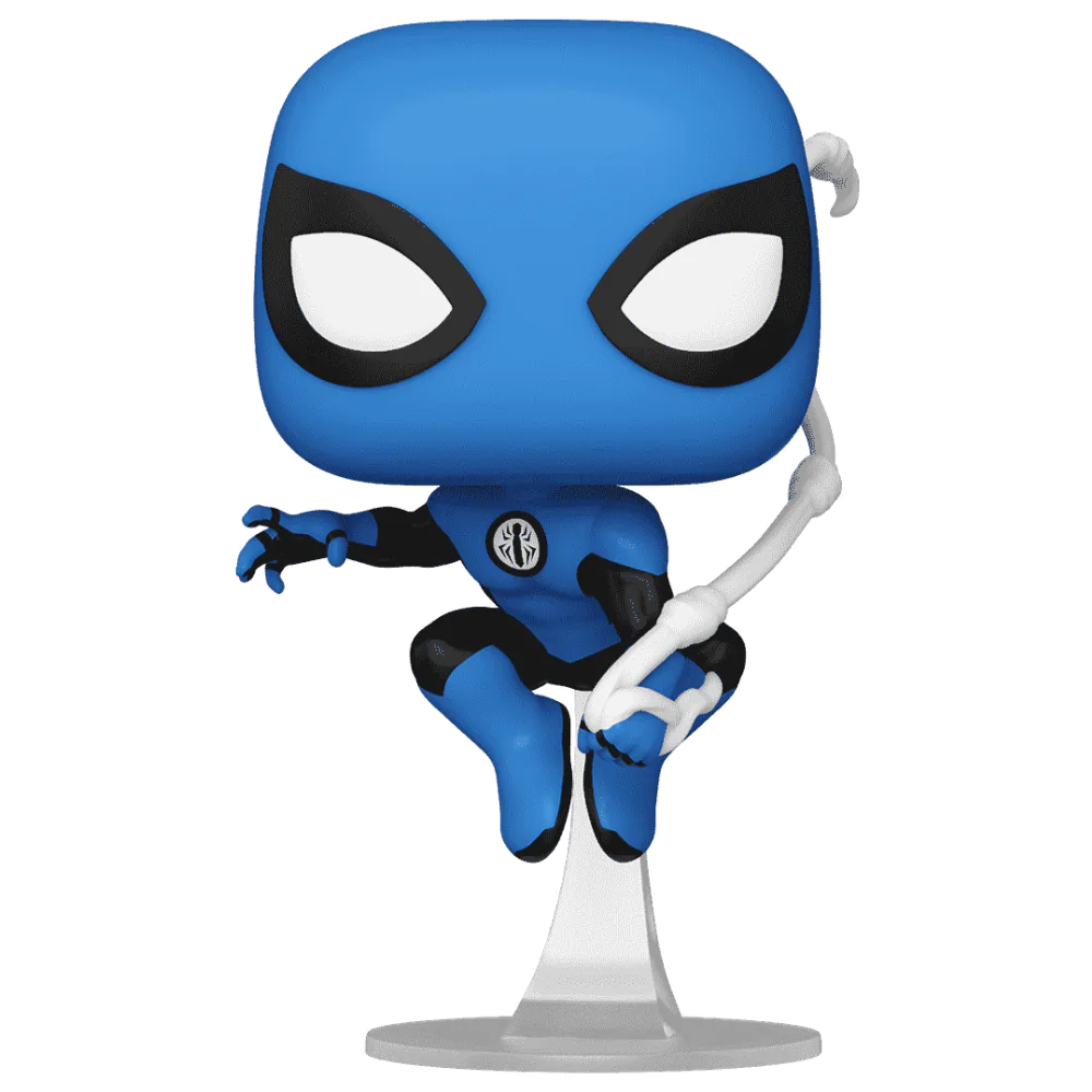 Marvel Pop! Fantastyczna Czwórka Figurka winylowa Spider-Man Niebieski Strój Edycja Specjalna 10 cm zdjęcie produktu
