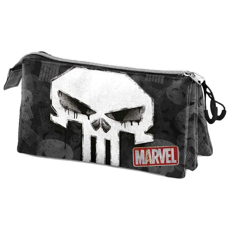 Marvel Punisher Skull potrójny piórnik zdjęcie produktu