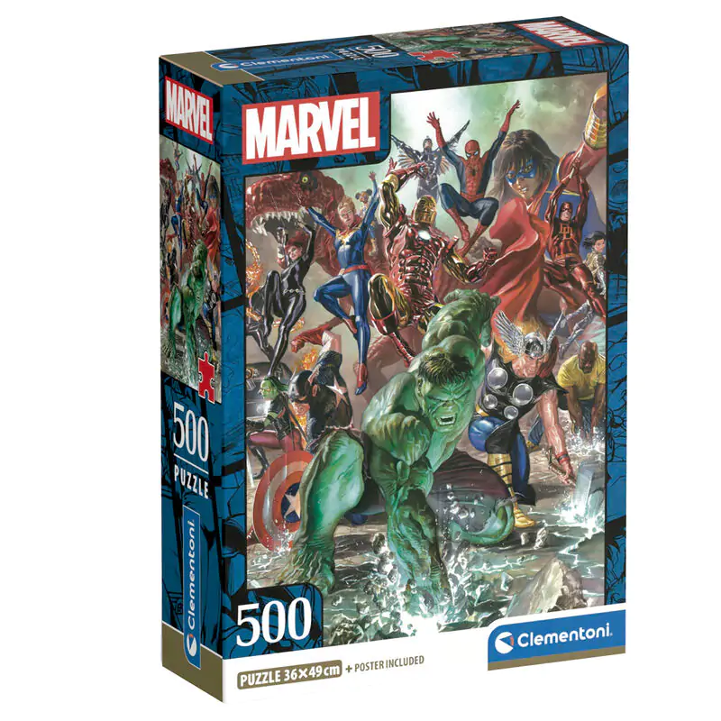 Puzzle Marvel 500 elementów zdjęcie produktu