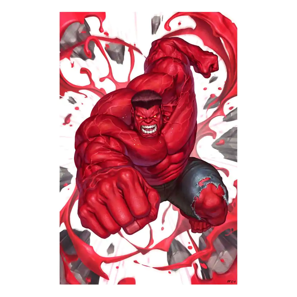 Marvel Red Hulk #1 Art Print Red Hulk 61 x 41 cm - nieoprawiony zdjęcie produktu