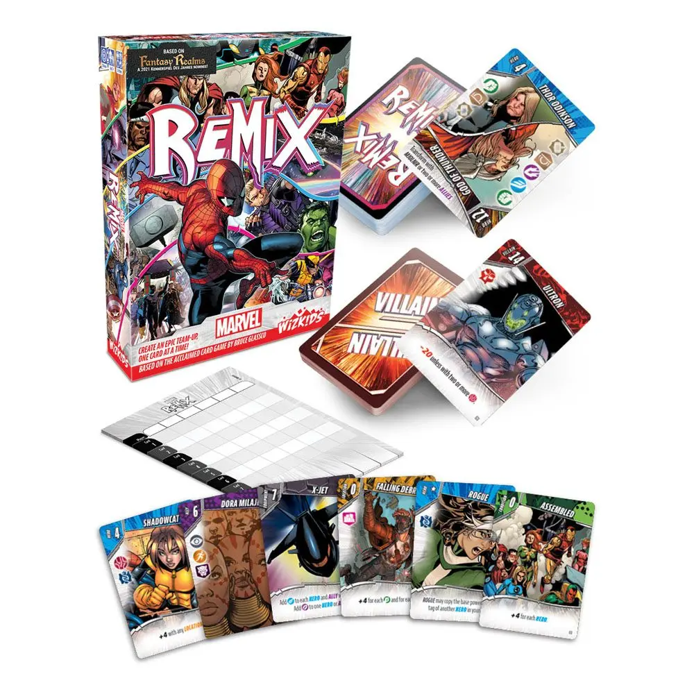 Marvel: Remix Gra Karciana *Wersja Angielska* zdjęcie produktu