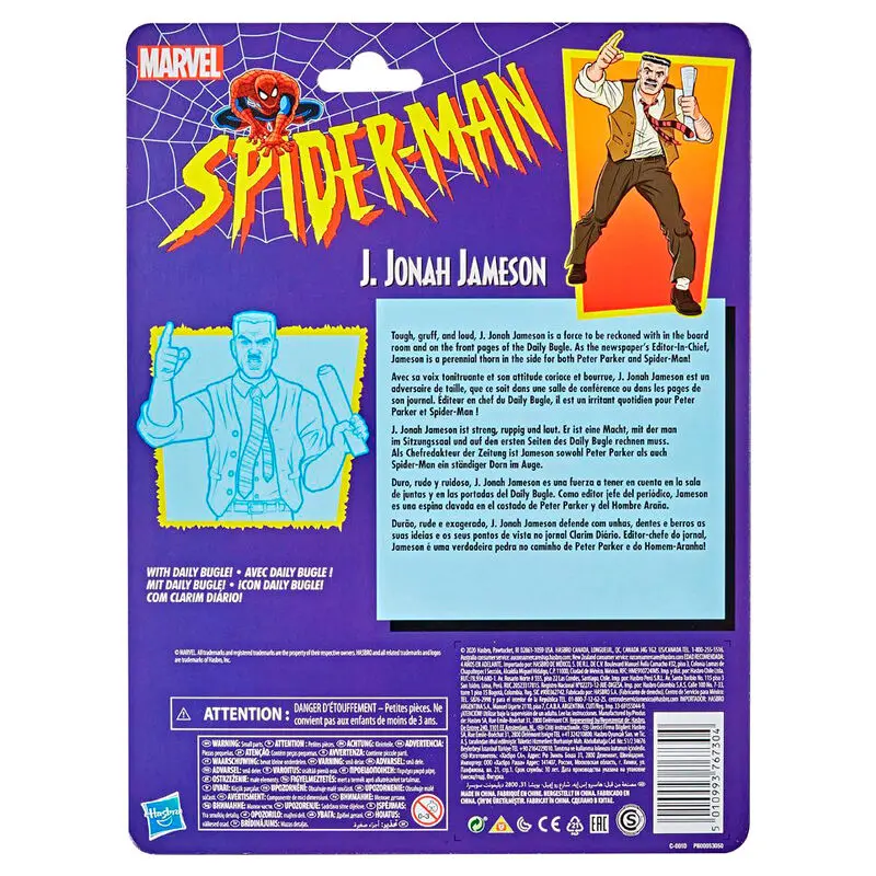 Marvel Retro Collection Spiderman figurka J. Jonah Jameson 15cm zdjęcie produktu