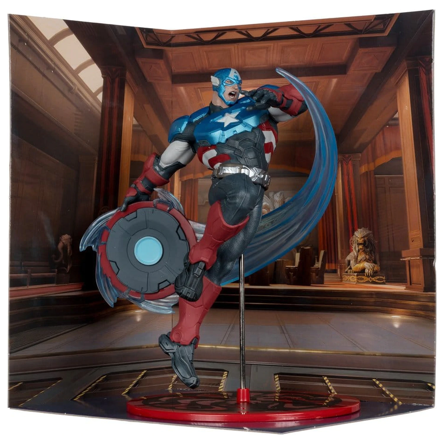 Marvel Rivals Collection 1/10 Figurka akcji Captain America 20 cm zdjęcie produktu