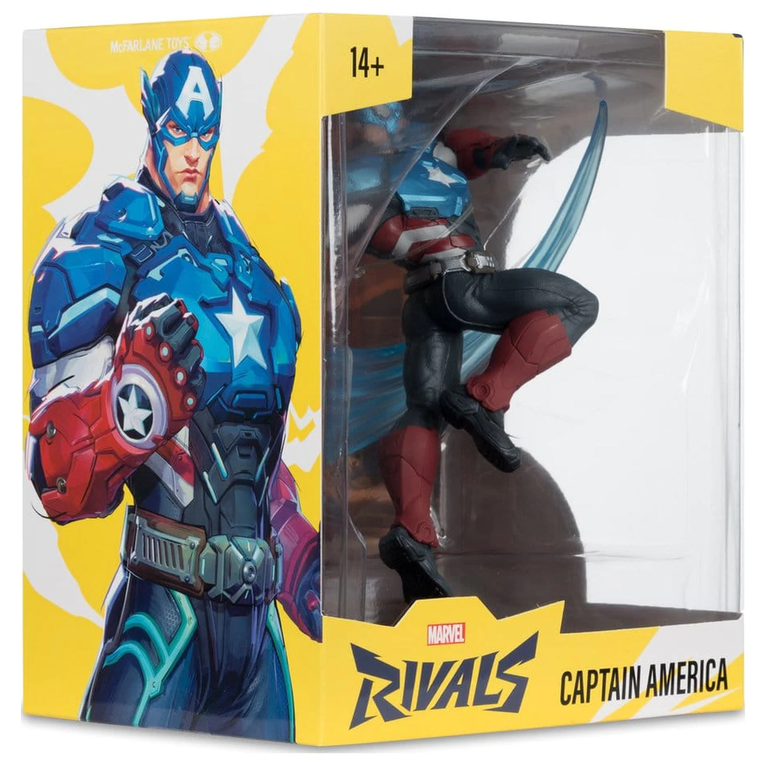 Marvel Rivals Collection 1/10 Figurka akcji Captain America 20 cm zdjęcie produktu