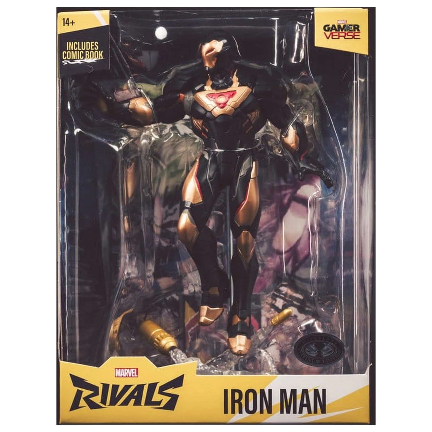 Marvel Rivals Collection Gamerverse 1/6 figurka akcji Iron Man (Platinum Edition) 28 cm zdjęcie produktu