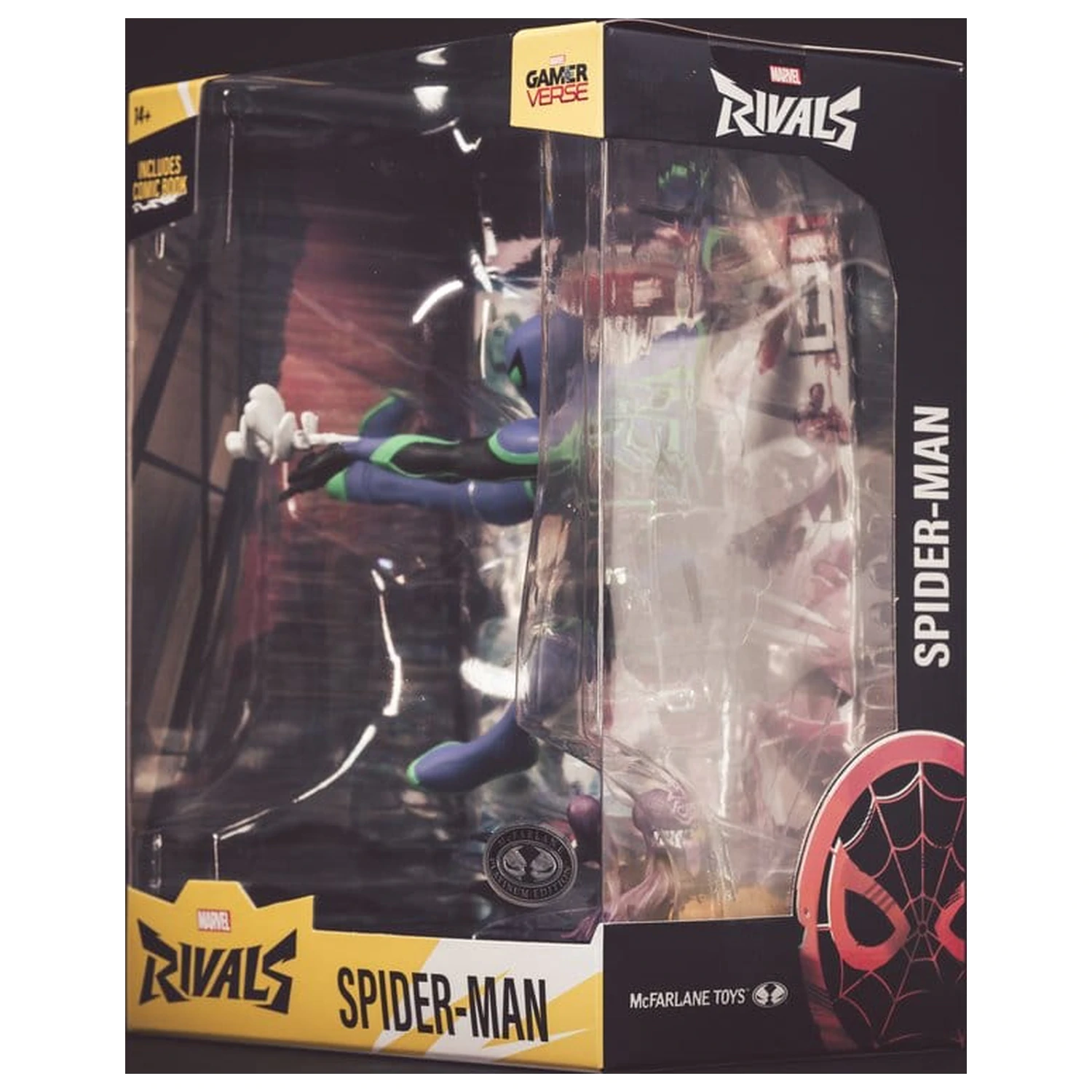 Marvel Rivals Collection Gamerverse figurka akcji 1/6 Spider-Man (Platinum Edition) 26 cm zdjęcie produktu
