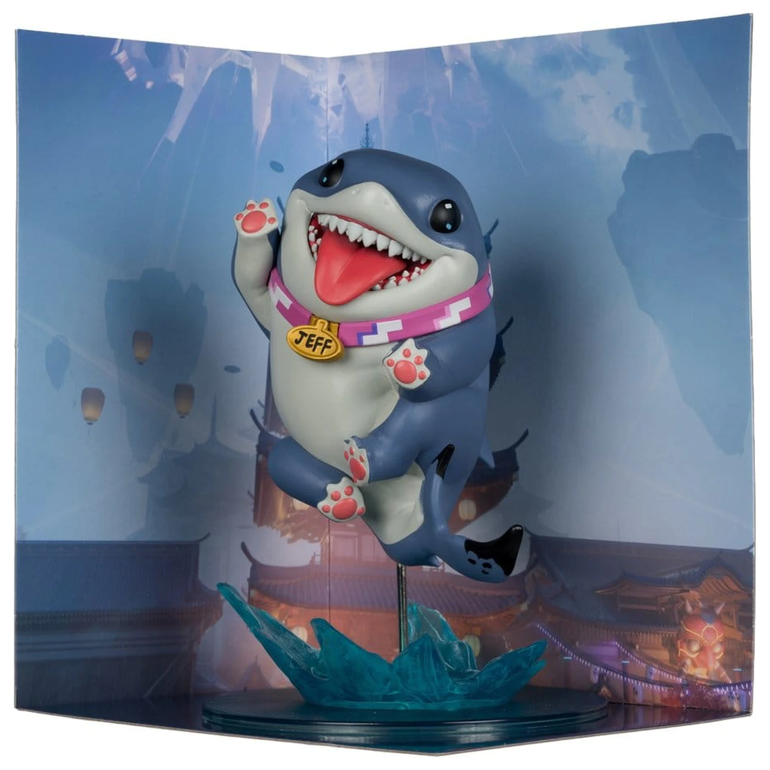 Kolekcja Marvel Rivals Gamerverse 1/10 Figurka akcji Jeff The Land Shark 20 cm zdjęcie produktu