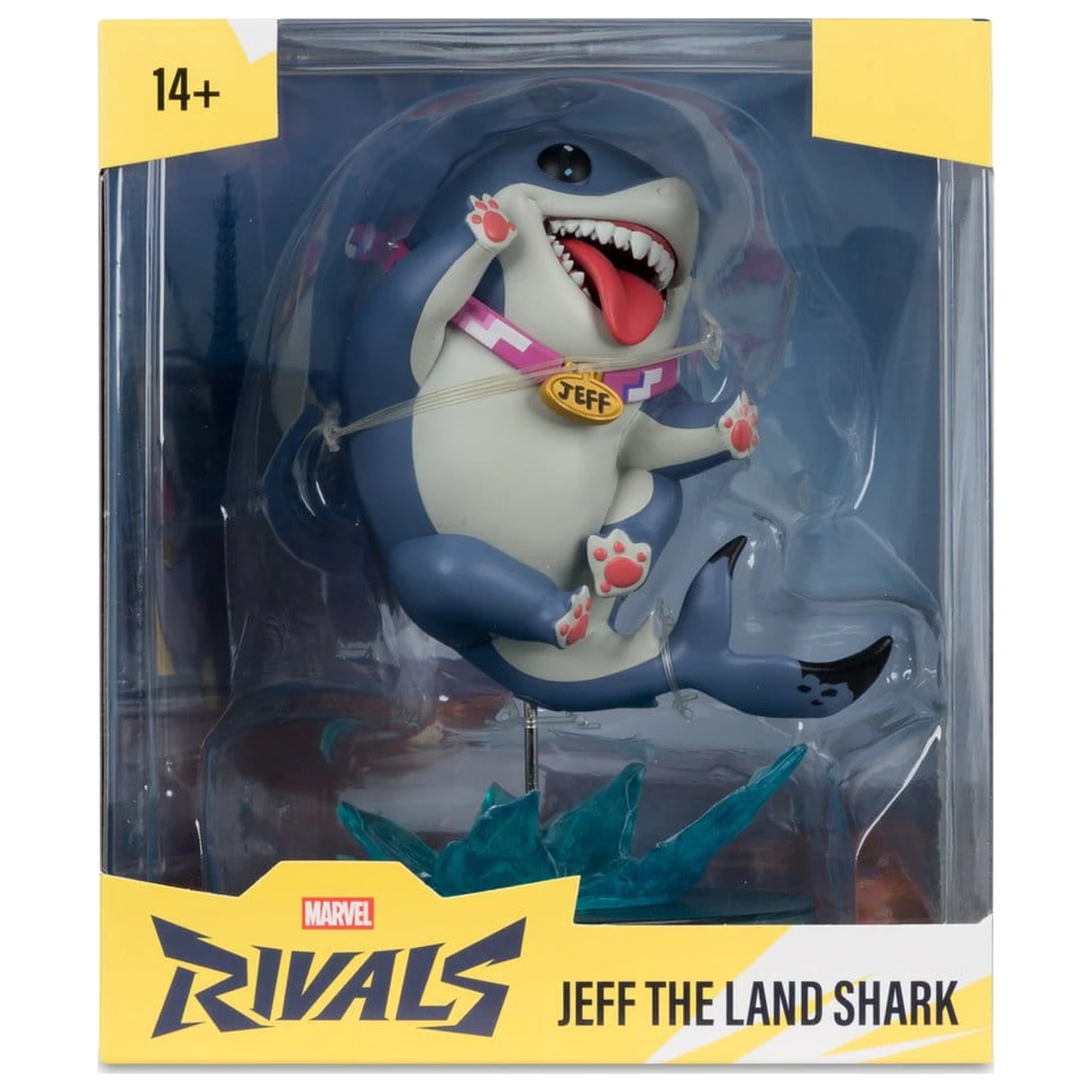 Kolekcja Marvel Rivals Gamerverse 1/10 Figurka akcji Jeff The Land Shark 20 cm zdjęcie produktu
