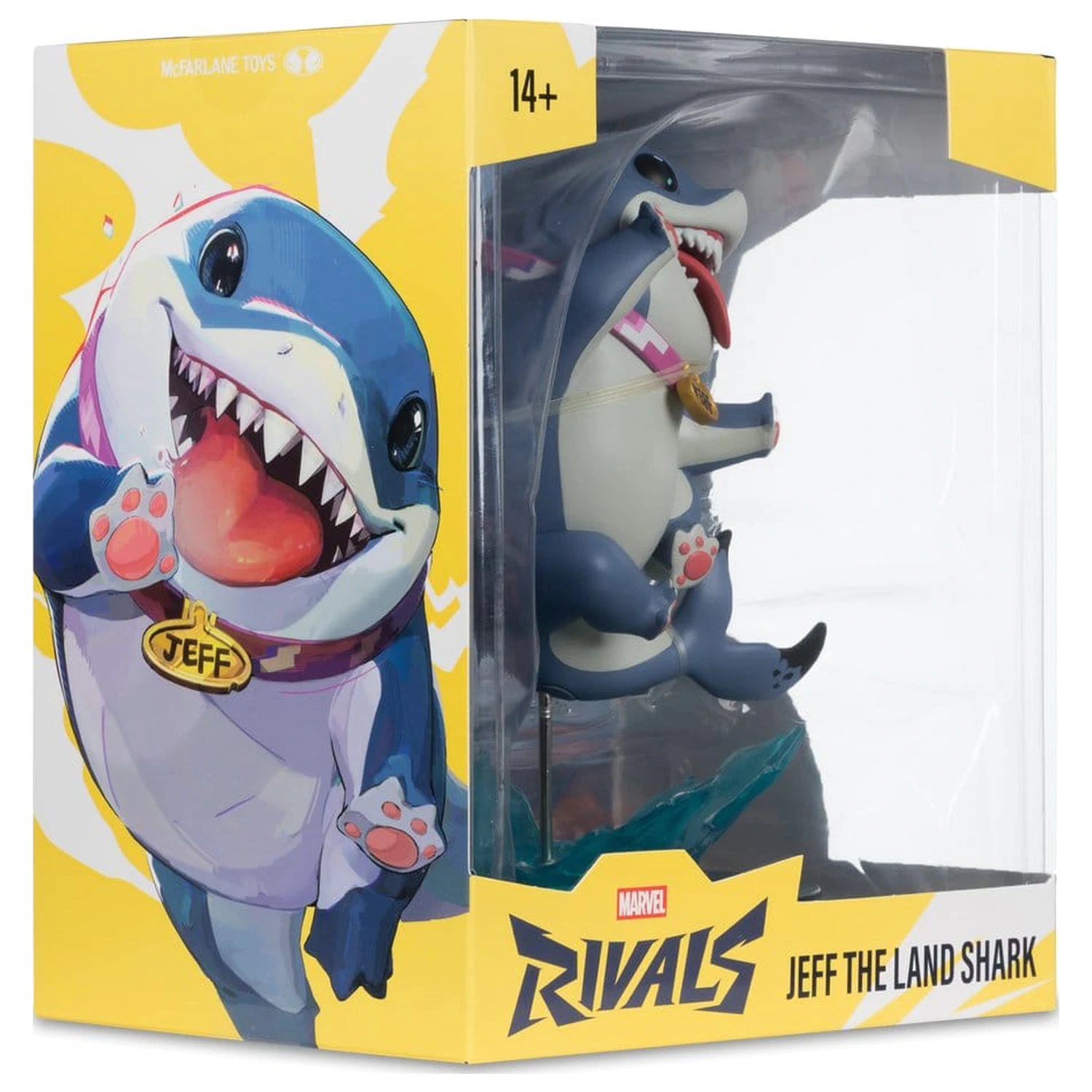 Kolekcja Marvel Rivals Gamerverse 1/10 Figurka akcji Jeff The Land Shark 20 cm zdjęcie produktu
