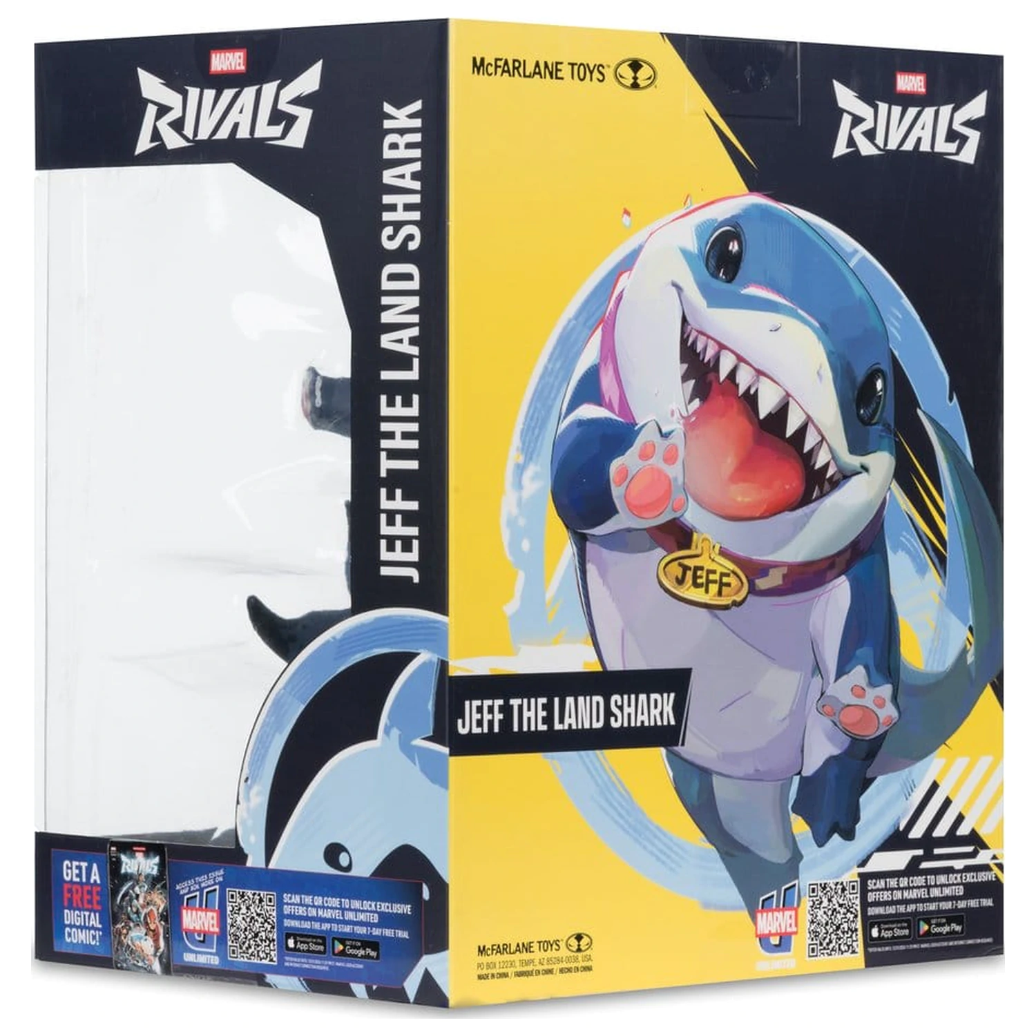 Kolekcja Marvel Rivals Gamerverse 1/10 Figurka akcji Jeff The Land Shark 20 cm zdjęcie produktu