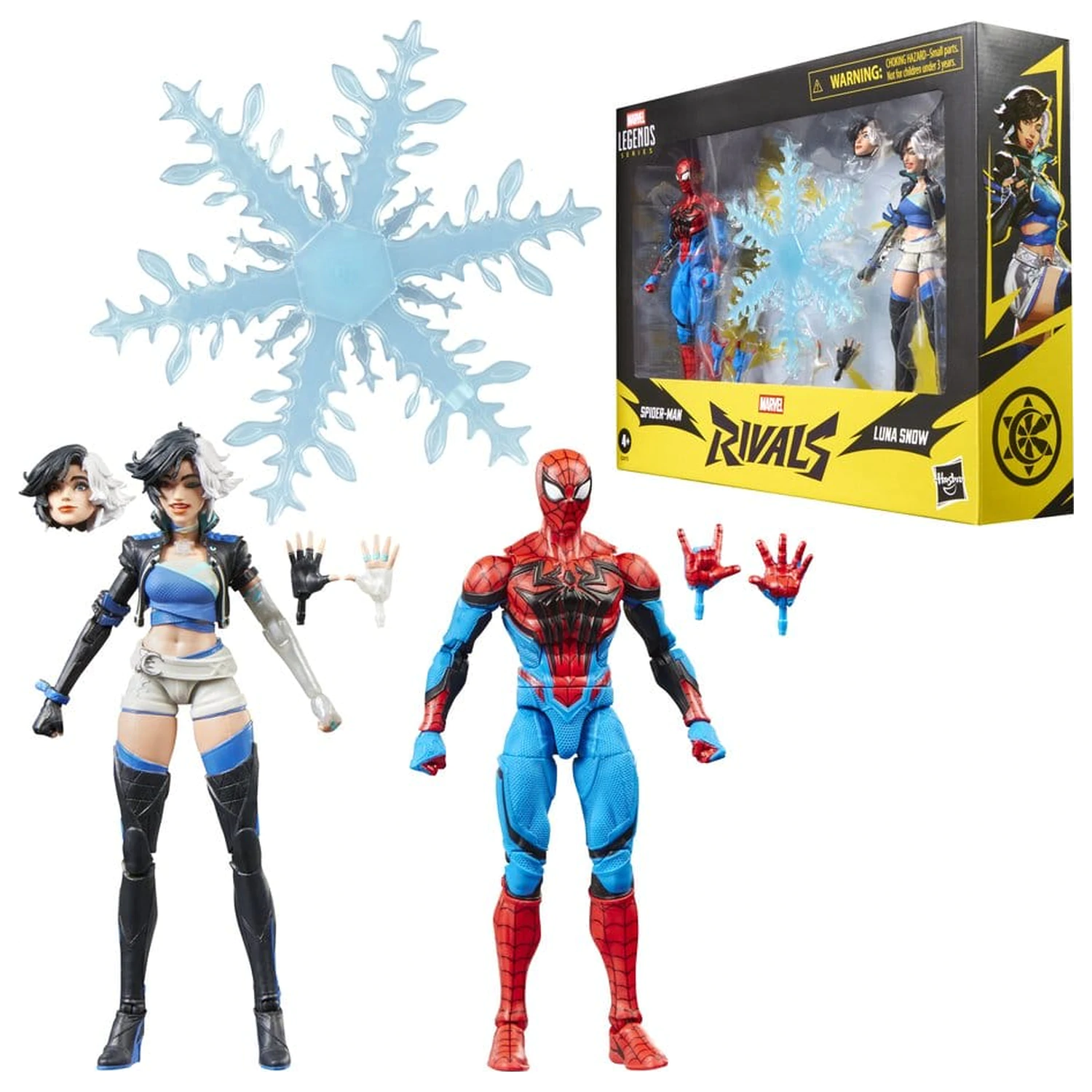 Marvel Rivals Marvel Legends Zestaw 2 Figurek Akcji Spider-Man & Luna Snow 15 cm zdjęcie produktu