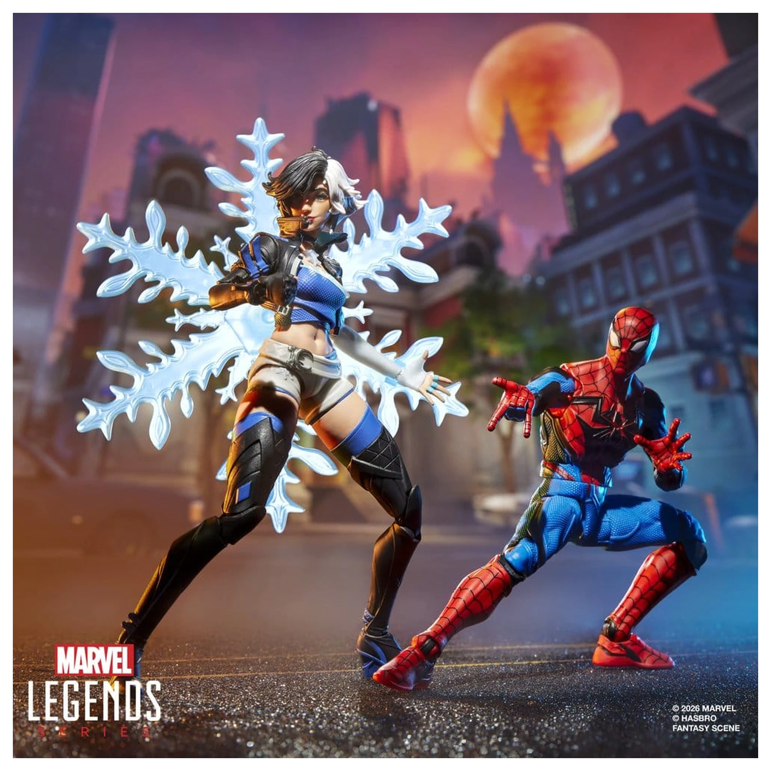 Marvel Rivals Marvel Legends Zestaw 2 Figurek Akcji Spider-Man & Luna Snow 15 cm zdjęcie produktu