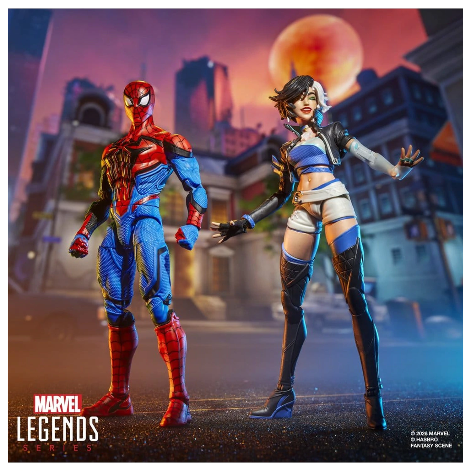 Marvel Rivals Marvel Legends Zestaw 2 Figurek Akcji Spider-Man & Luna Snow 15 cm zdjęcie produktu