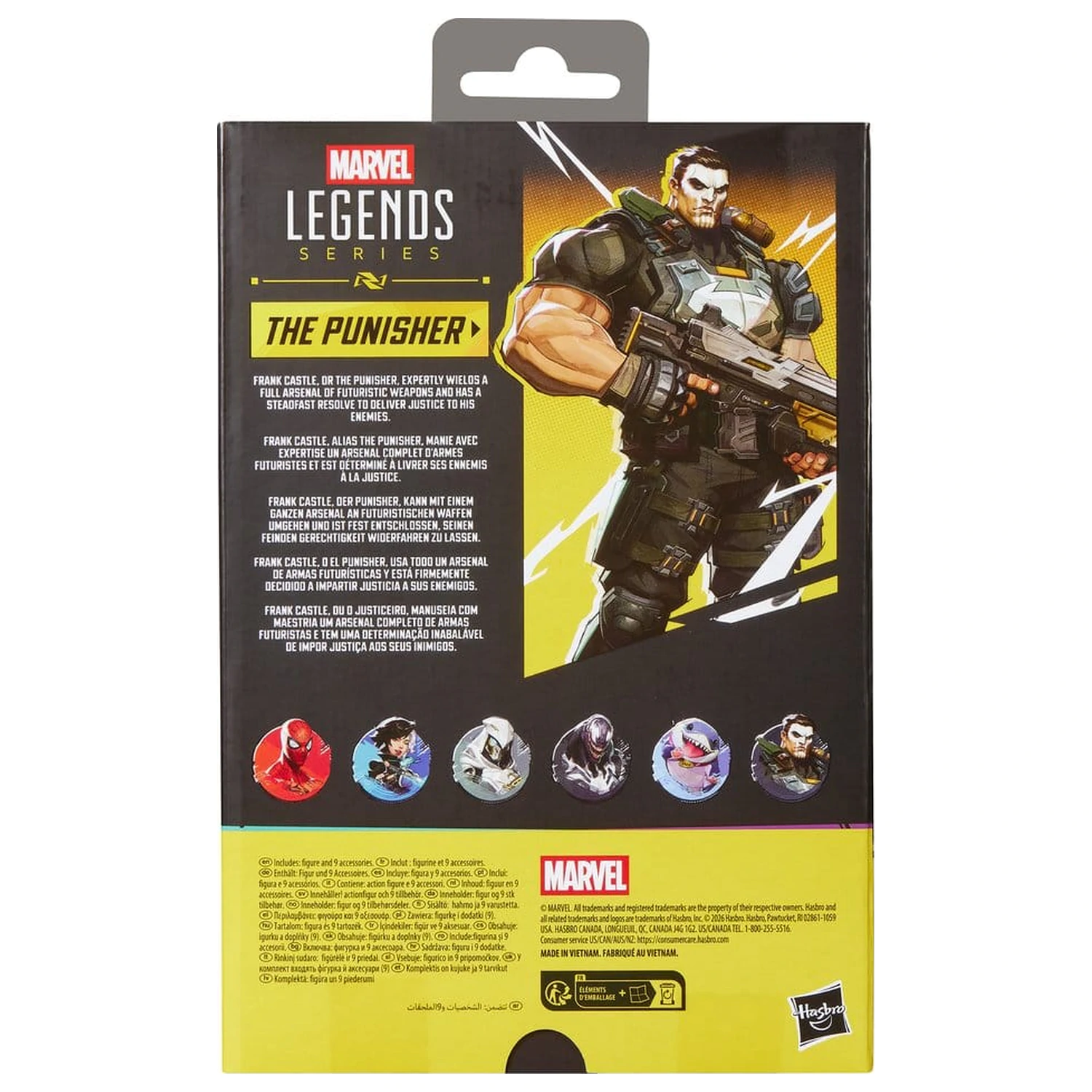 Marvel Rivals Marvel Legends Figurka The Punisher 15 cm zdjęcie produktu