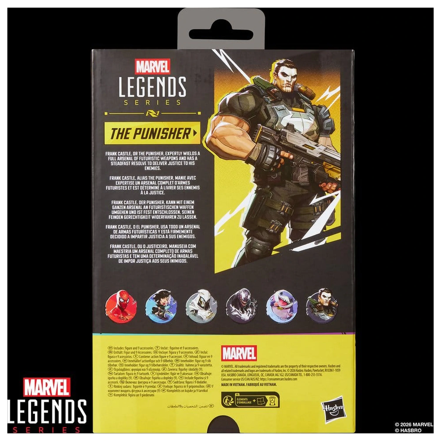 Marvel Rivals Marvel Legends Figurka The Punisher 15 cm zdjęcie produktu