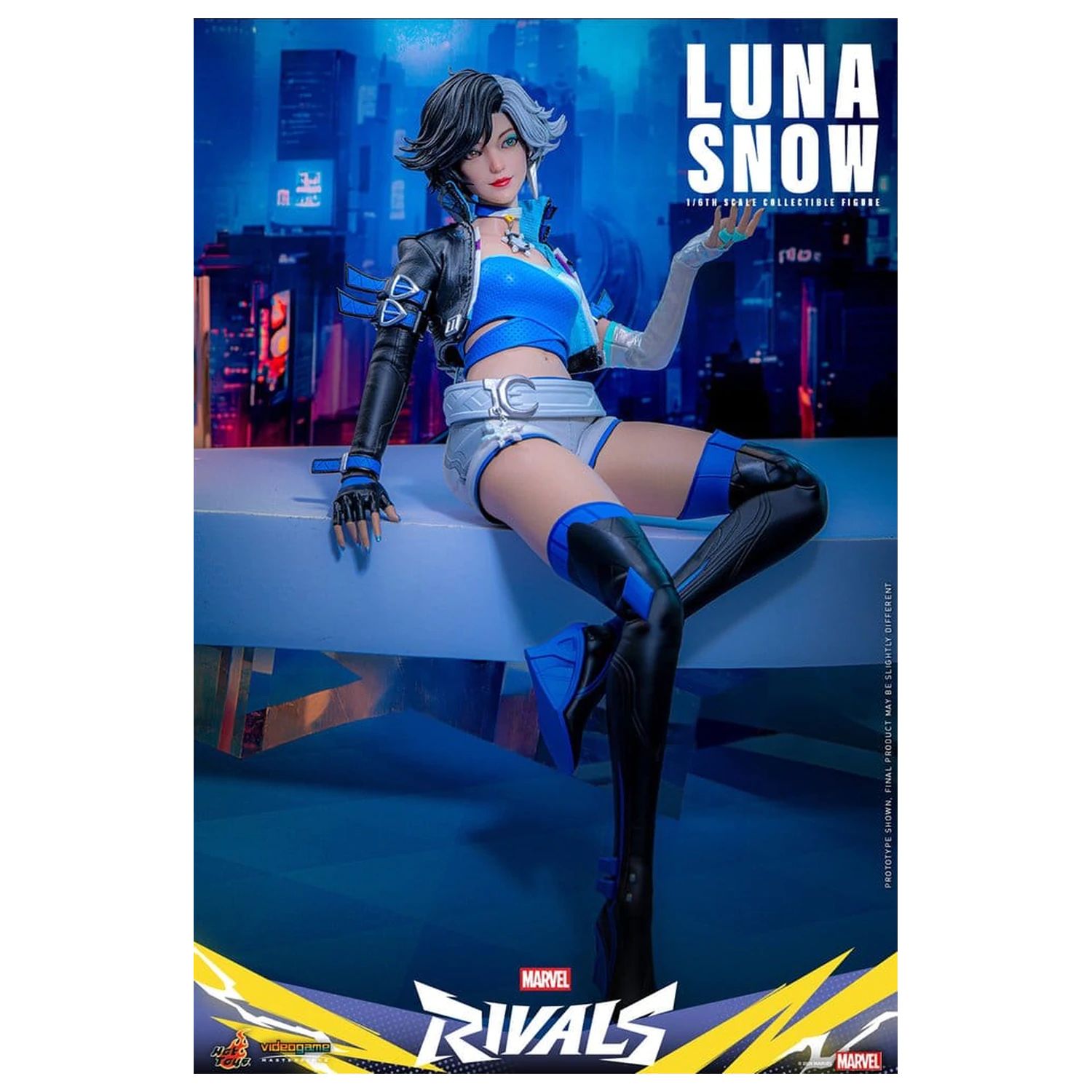Marvel Rivals Gra wideo Arcydzieło figurka akcji 1/6 Luna Snow 28 cm zdjęcie produktu