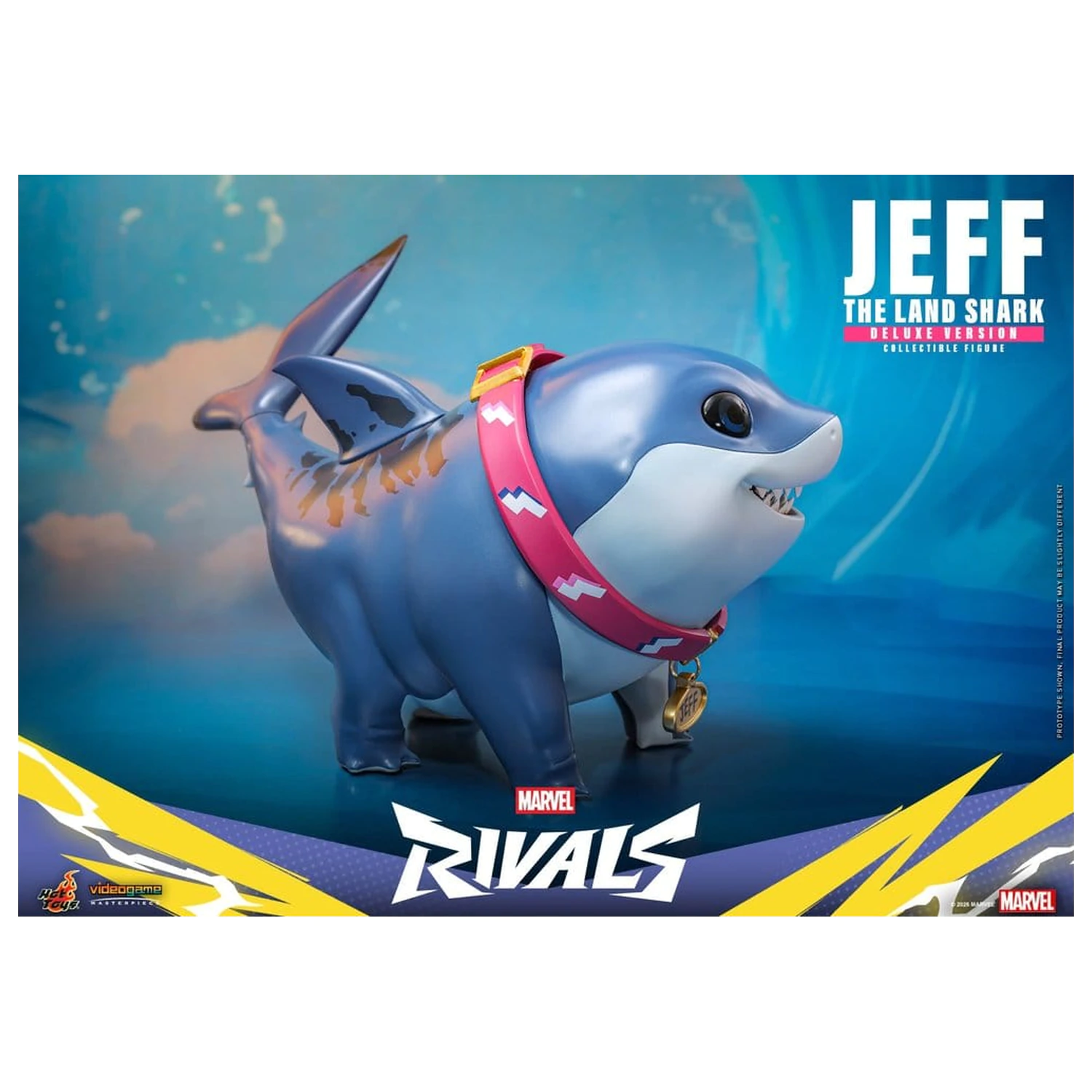 Marvel Rivals Videogame Masterpiece Series Figurka Akcji Jeff the Land Shark 11 cm zdjęcie produktu
