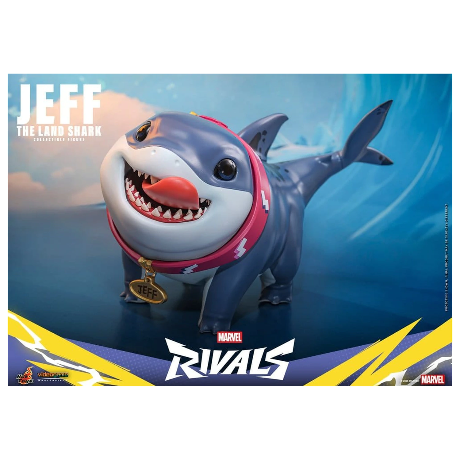 Marvel Rivals Videogame Masterpiece Series Figurka Akcji Jeff the Land Shark 11 cm zdjęcie produktu