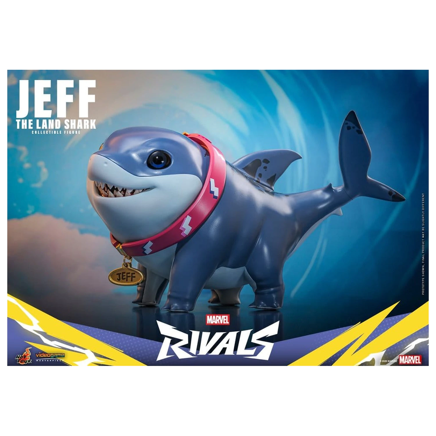 Marvel Rivals Videogame Masterpiece Series Figurka Akcji Jeff the Land Shark 11 cm zdjęcie produktu