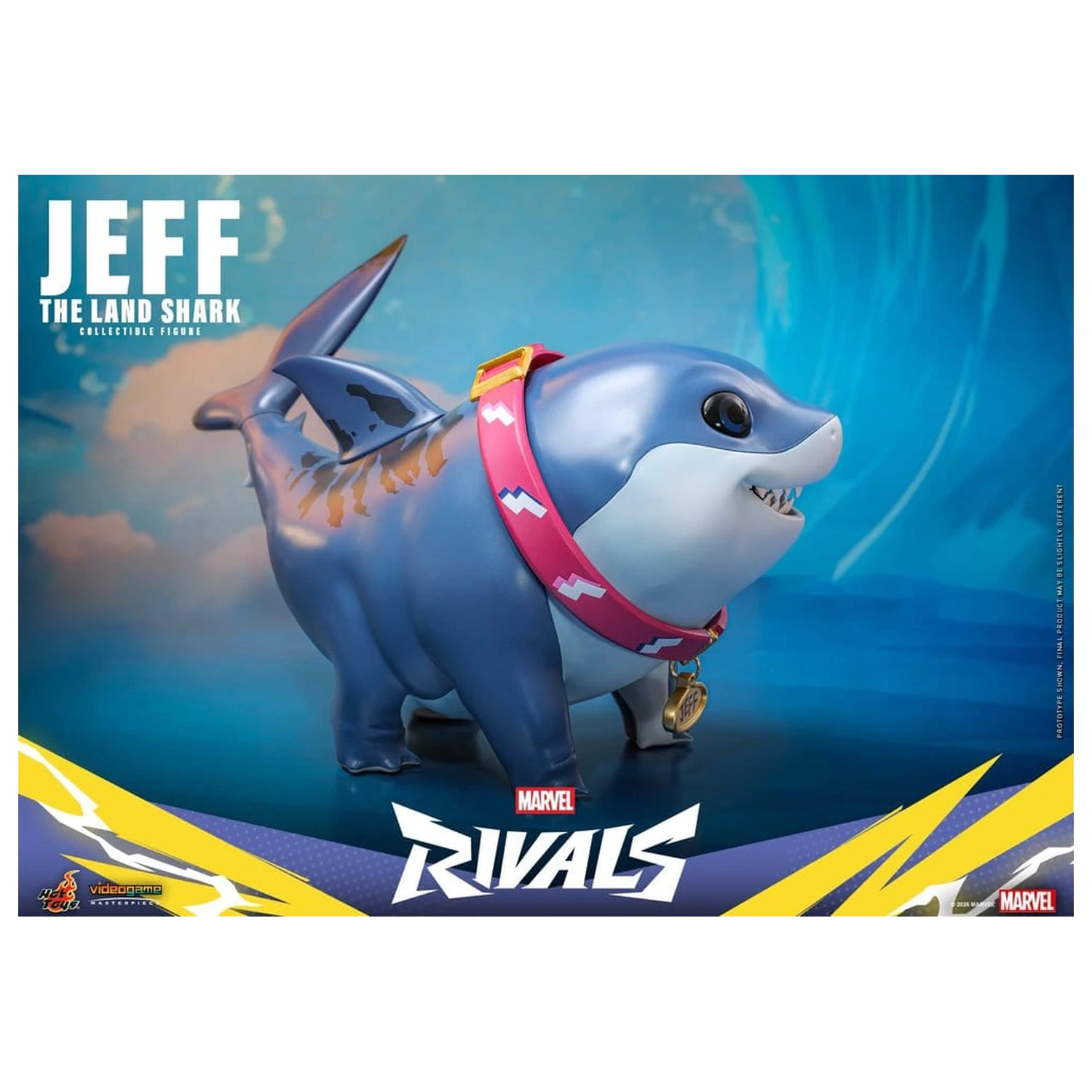 Marvel Rivals Videogame Masterpiece Series Figurka Akcji Jeff the Land Shark 11 cm zdjęcie produktu