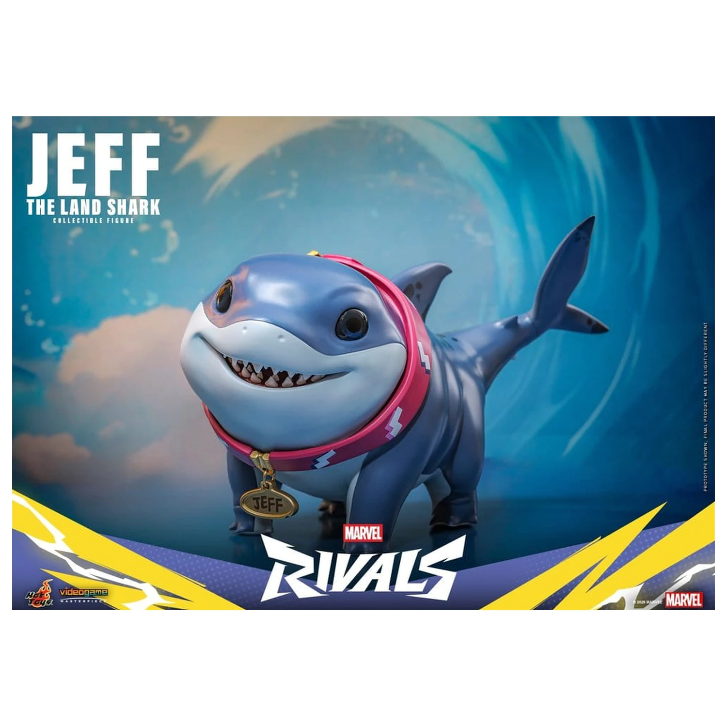 Marvel Rivals Videogame Masterpiece Series Figurka Akcji Jeff the Land Shark 11 cm zdjęcie produktu
