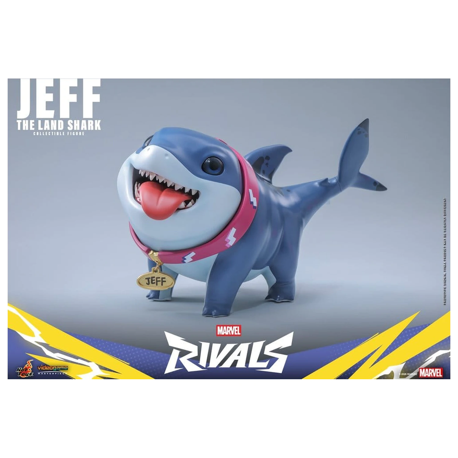 Marvel Rivals Videogame Masterpiece Series Figurka Akcji Jeff the Land Shark 11 cm zdjęcie produktu