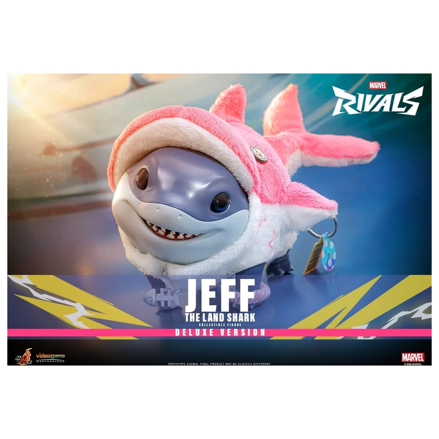 Marvel Rivals Videogame Masterpiece Series Figurka Akcji Jeff the Land Shark (Wersja Deluxe) 11 cm zdjęcie produktu