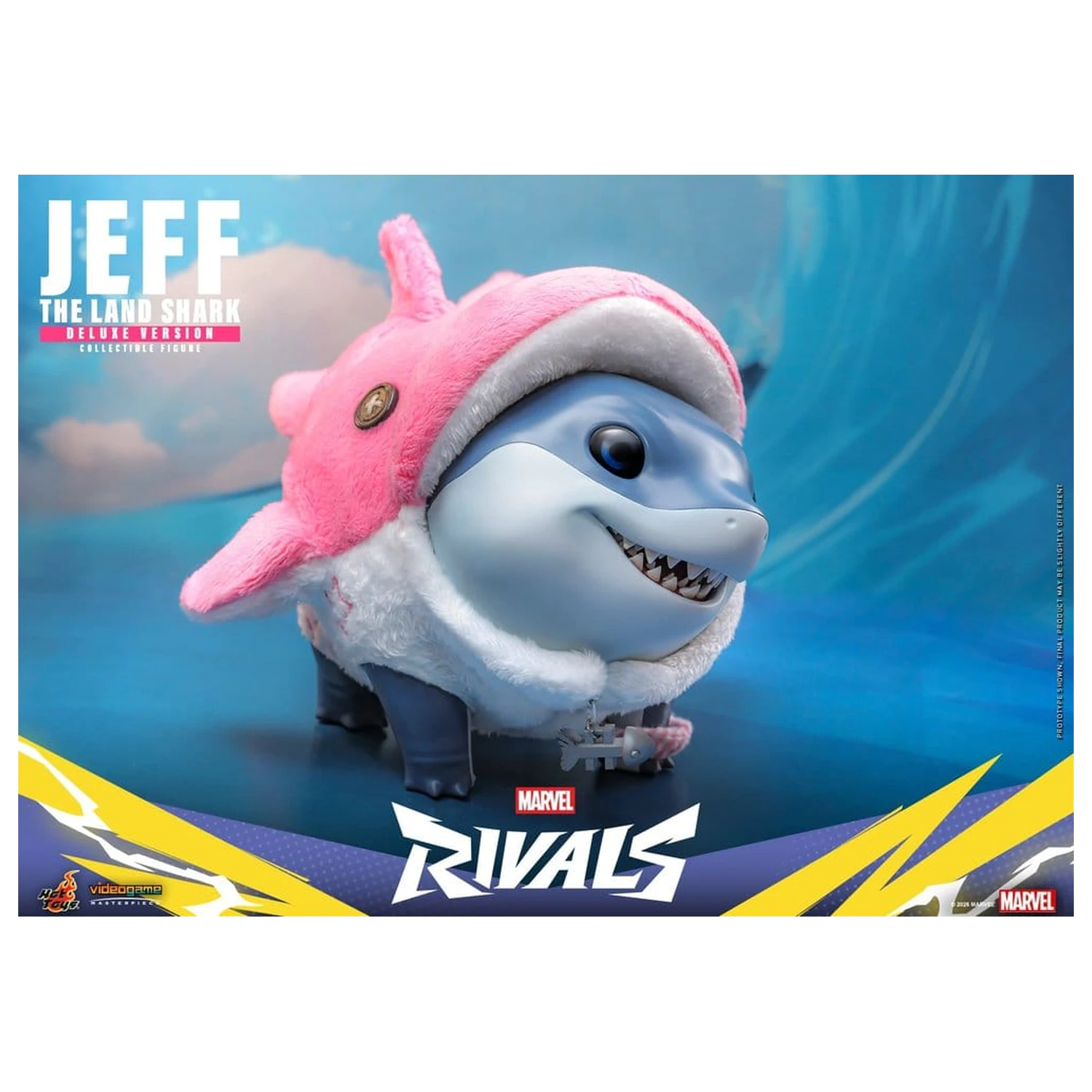 Marvel Rivals Videogame Masterpiece Series Figurka Akcji Jeff the Land Shark (Wersja Deluxe) 11 cm zdjęcie produktu