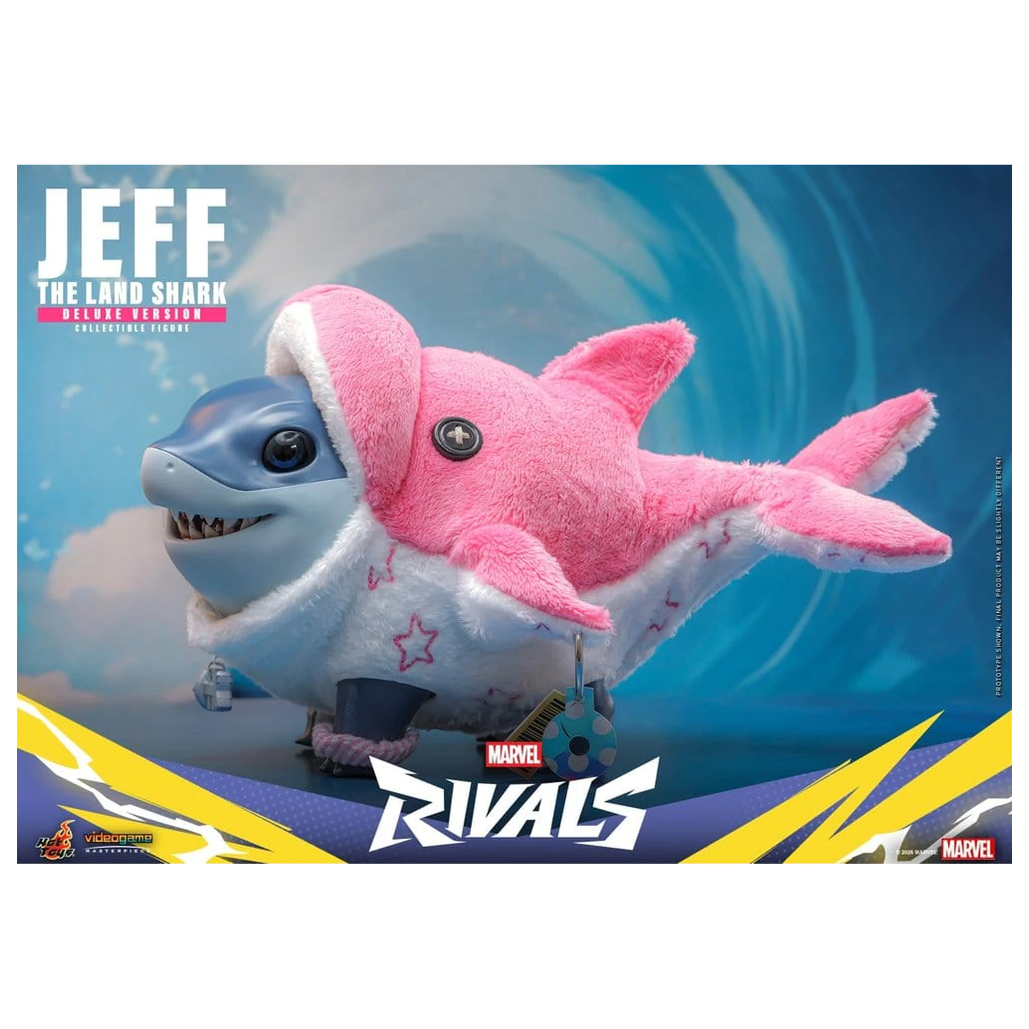 Marvel Rivals Videogame Masterpiece Series Figurka Akcji Jeff the Land Shark (Wersja Deluxe) 11 cm zdjęcie produktu