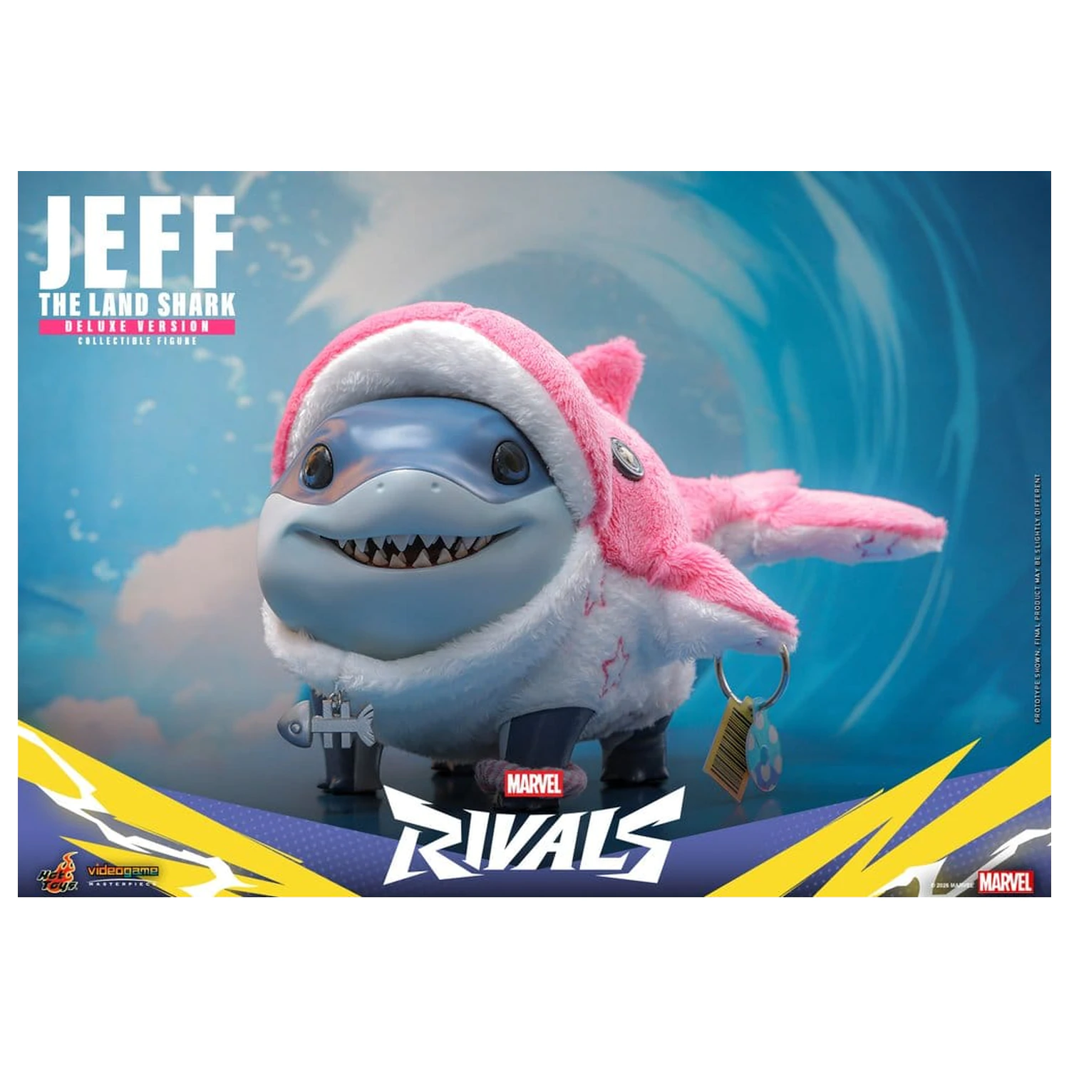 Marvel Rivals Videogame Masterpiece Series Figurka Akcji Jeff the Land Shark (Wersja Deluxe) 11 cm zdjęcie produktu